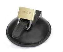 Der Vacuumsauger kann mit einem herk�mmlichen Schloss gesichert werden!